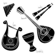 Instrumentos musicales griegos